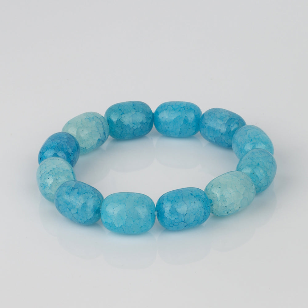 Inspire courage Blue Agate - Confucian Buddha Tao