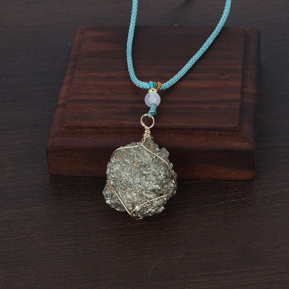Earth Aura Pyrite - Confucian Buddha Tao