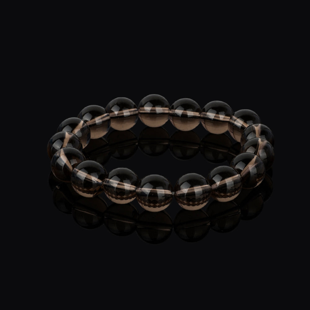 Root Chakra Energy Smoky Quartz Male - Confucian Buddha Tao