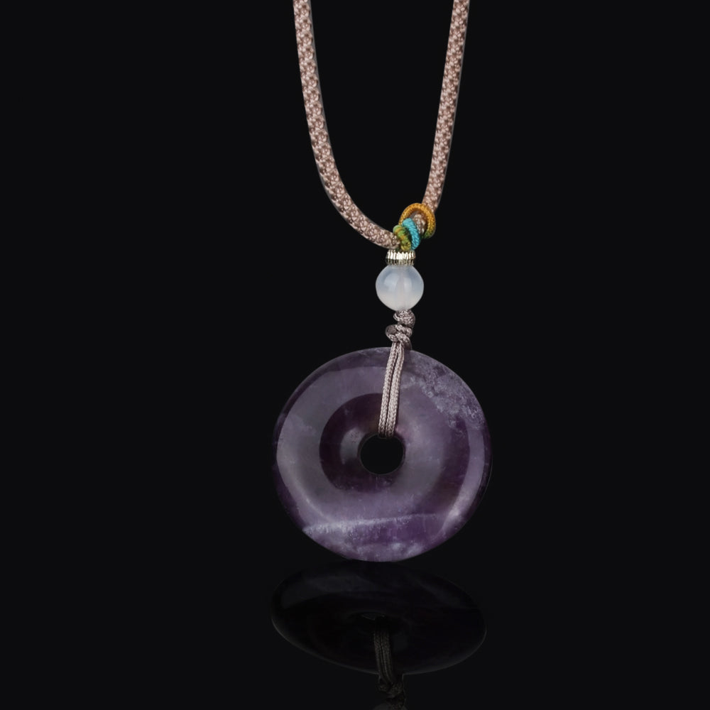 Peace lock amethyst - Confucian Buddha Tao