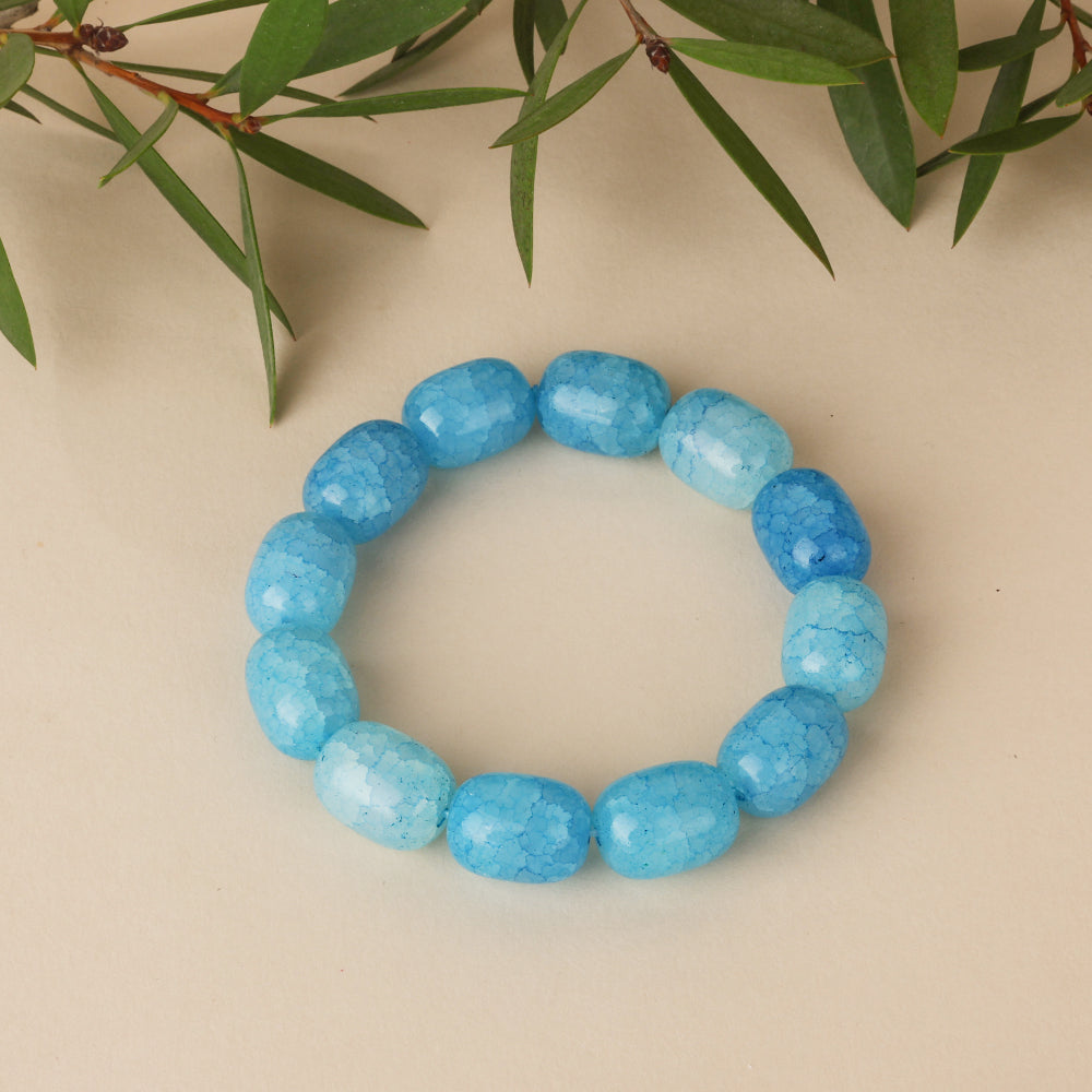 Inspire courage Blue Agate - Confucian Buddha Tao
