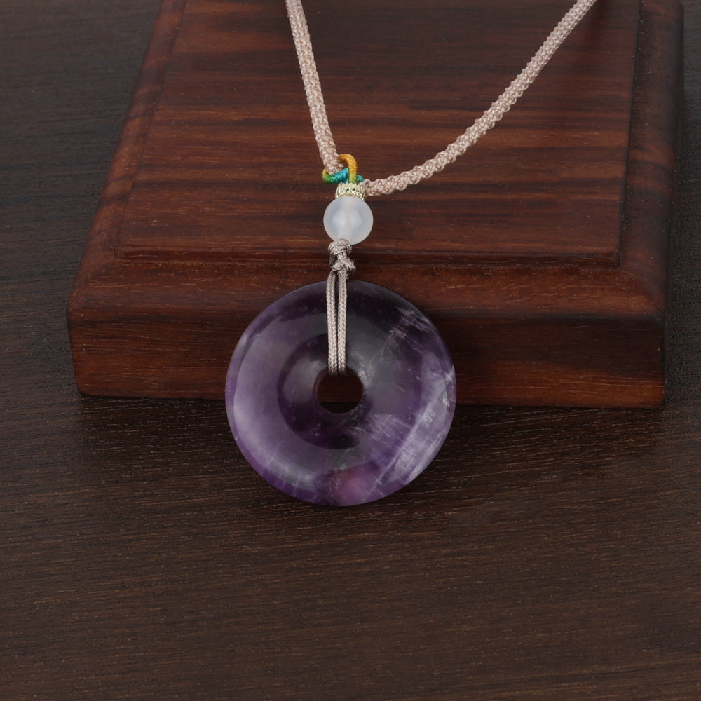 Peace lock amethyst - Confucian Buddha Tao