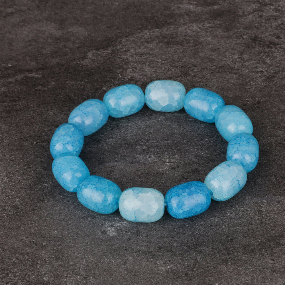 Inspire courage Blue Agate - Confucian Buddha Tao