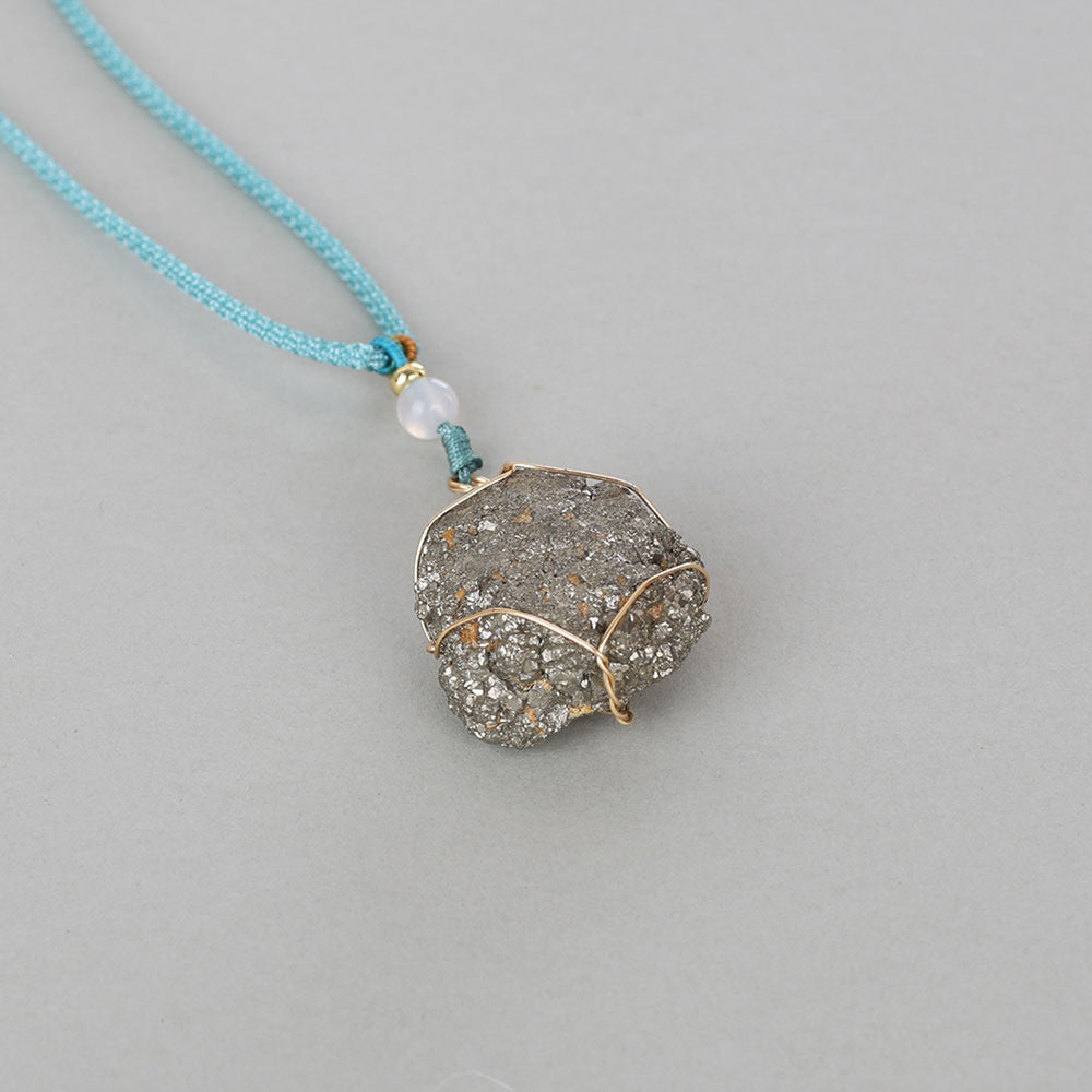 Earth Aura Pyrite - Confucian Buddha Tao