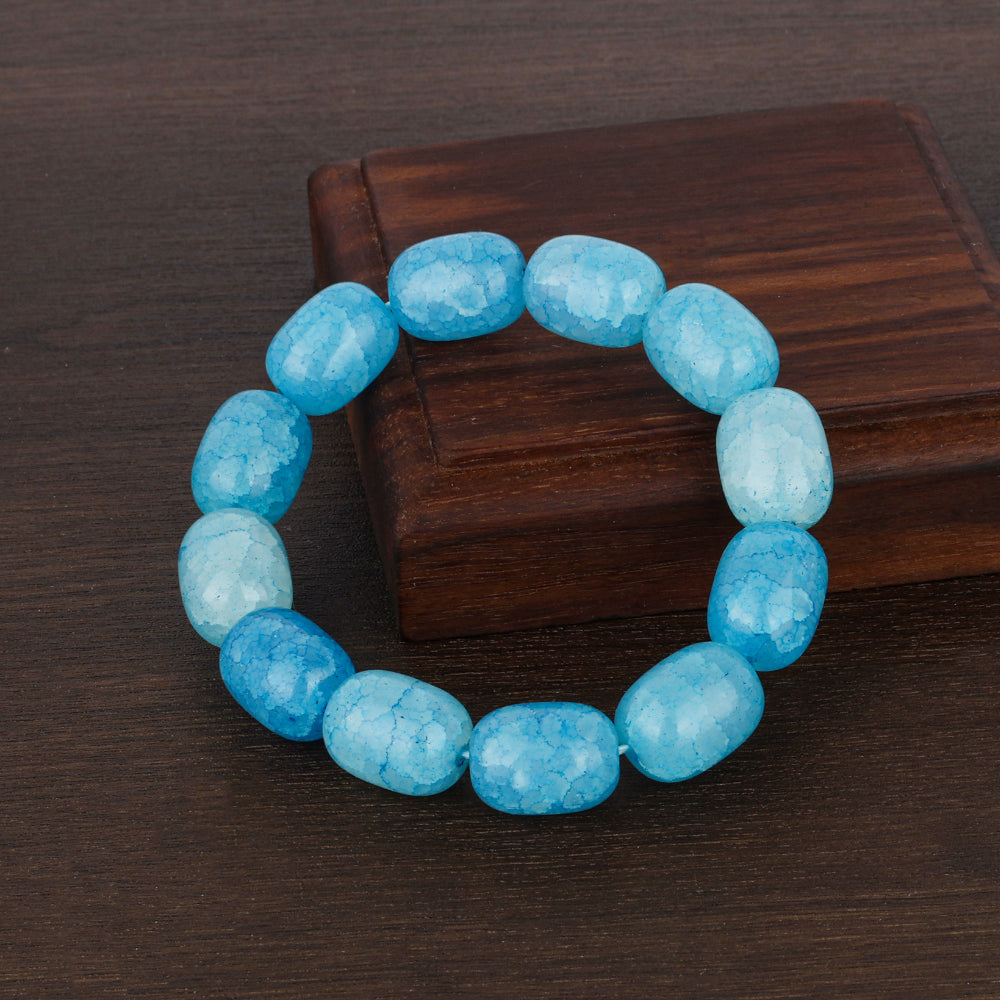 Inspire courage Blue Agate - Confucian Buddha Tao
