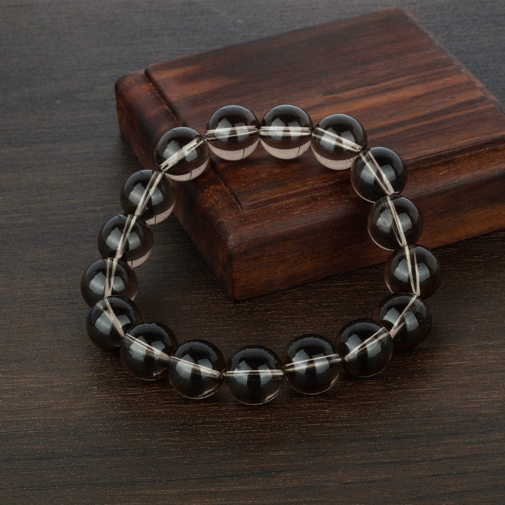 Root Chakra Energy Smoky Quartz Male - Confucian Buddha Tao