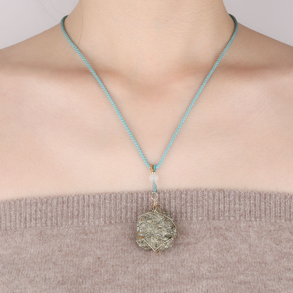 Earth Aura Pyrite - Confucian Buddha Tao