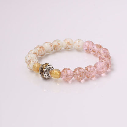 Crystal Heart – Attract Love Handchain - Confucian Buddha Tao