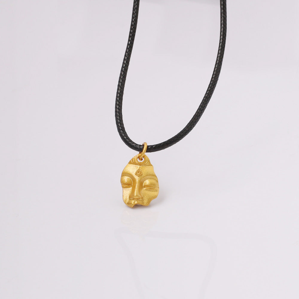 Silent Blessings Guanyin Pendant — Attract Luck, Embrace Peace - Confucian Buddha Tao