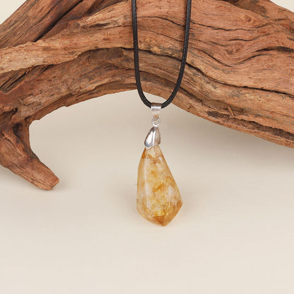 Sun wheel Citrine