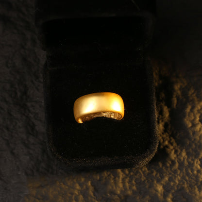 Multiple Buddha Prosperity Ring — Success and Fortune with Inner Buddha Engravings - Confucian Buddha Tao