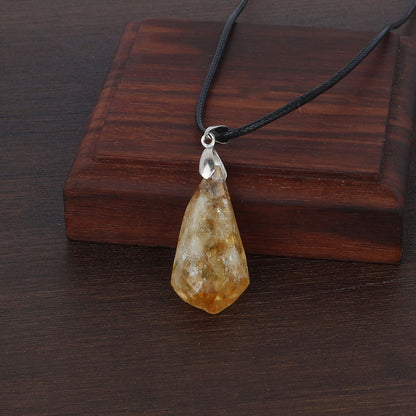 Sun wheel Citrine