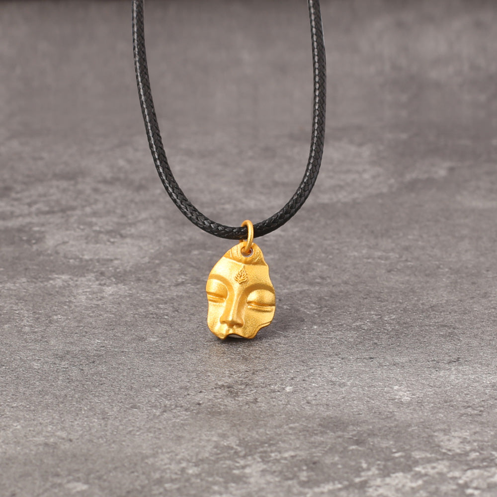 Silent Blessings Guanyin Pendant — Attract Luck, Embrace Peace - Confucian Buddha Tao