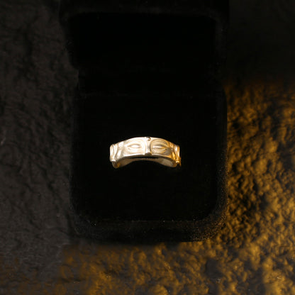 Buddha Face Ring — Buddha Speaks Not, Ancient Craftsmanship, Lucky Ring - Confucian Buddha Tao