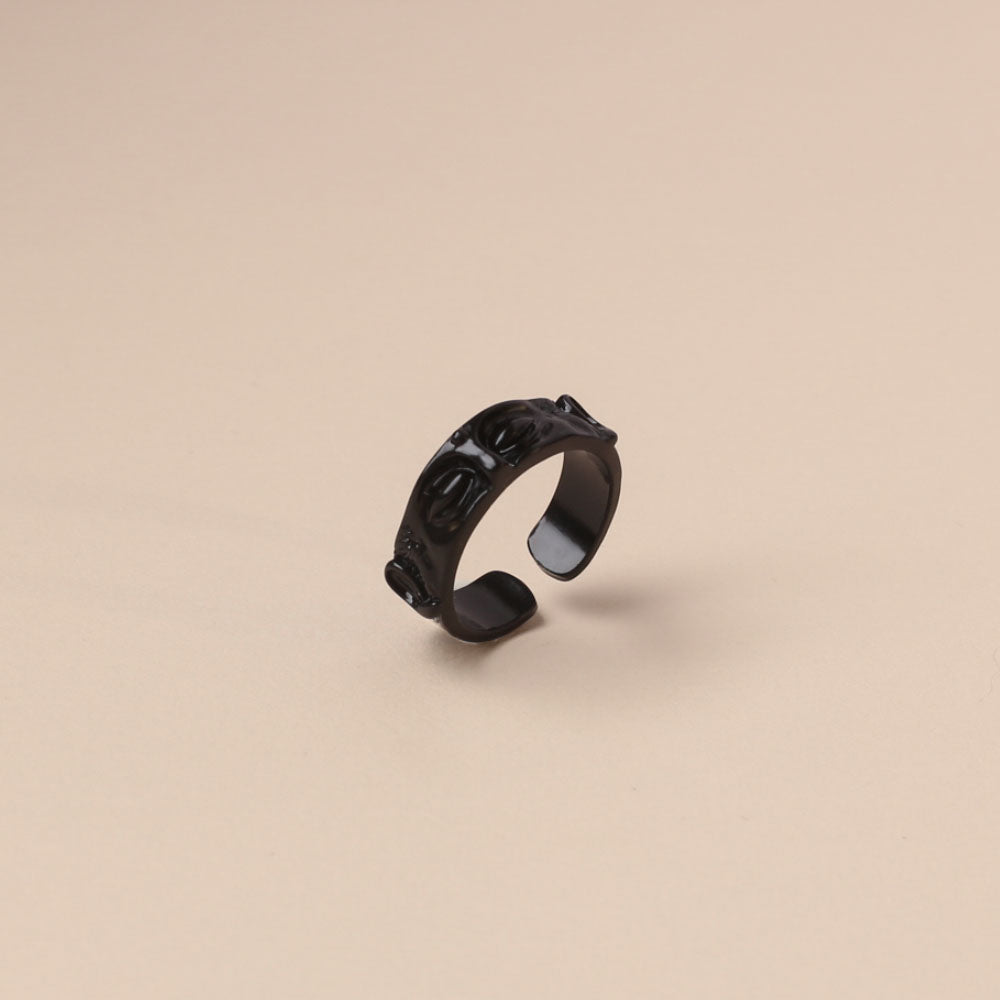 Buddha Face Ring — Buddha Speaks Not, Ancient Craftsmanship, Lucky Ring - Confucian Buddha Tao