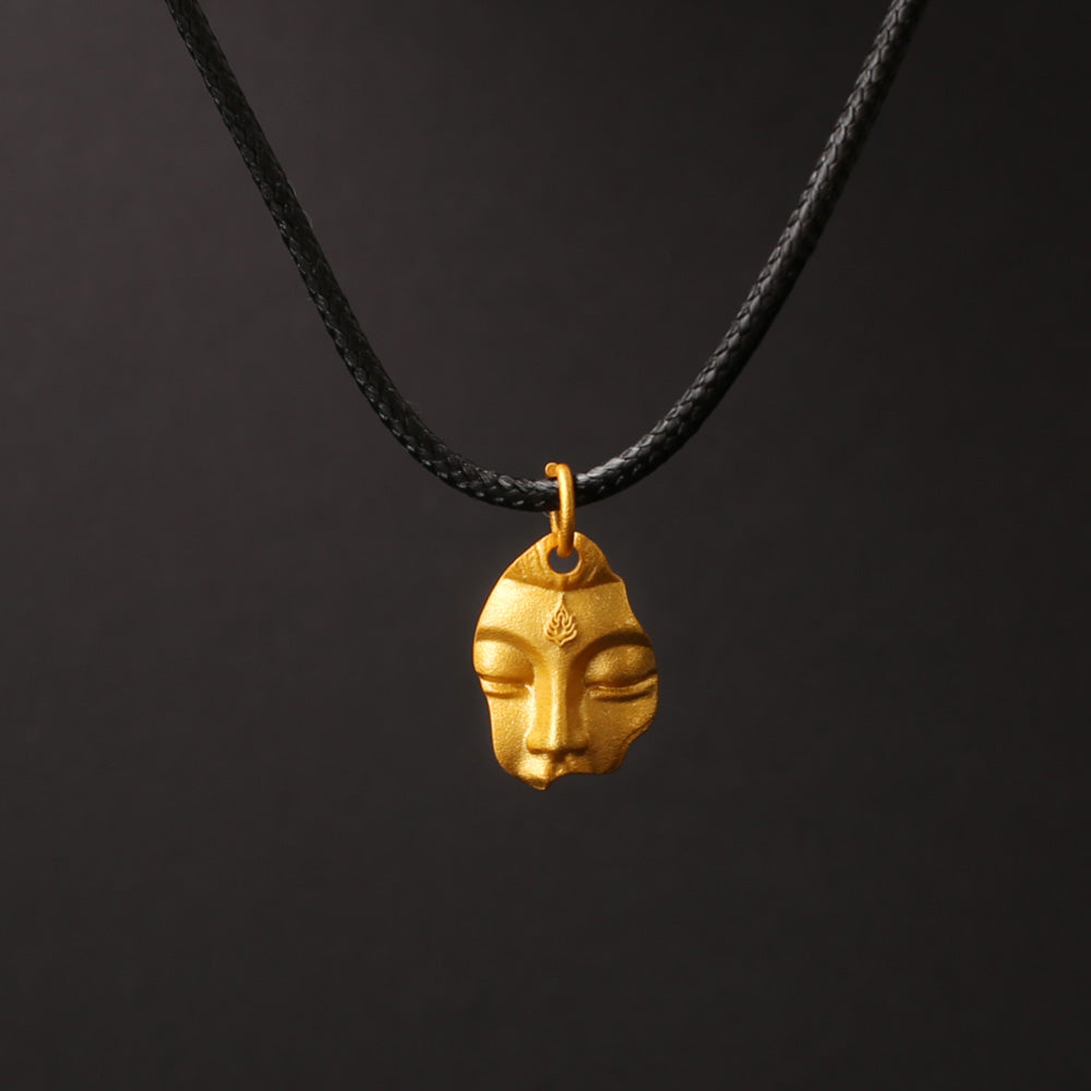 Silent Blessings Guanyin Pendant — Attract Luck, Embrace Peace - Confucian Buddha Tao